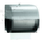 Kimberly-Clark Professional™ Omni Roll Hard Roll Towel Dispenser (09746),  Black, for 1.5 Core Roll Towels, Compact Dispensing, 10.5 x 10.0 x 10.0  (Qty 1)